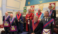 Second meeting at Granville Masonic Hall in Bude