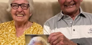 Pair receive special letter for diamond anniversary