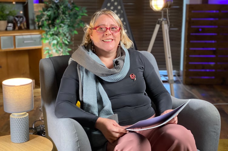 Director of Children’s Services, Meredith Teasdale, is among the people reading a bedtime story.