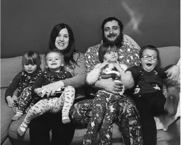 The late Boyd Smith of Beaworthy and his family