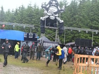 Police called out to an illegal rave on Davidstow