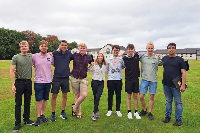 Students at Shebbear College achieved 100% pass rate on their A-Levels