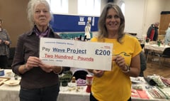 Community Market support The Wave Project with funds