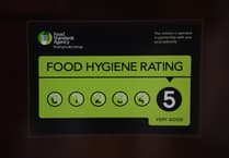 Food hygiene ratings given to two Cornwall establishments