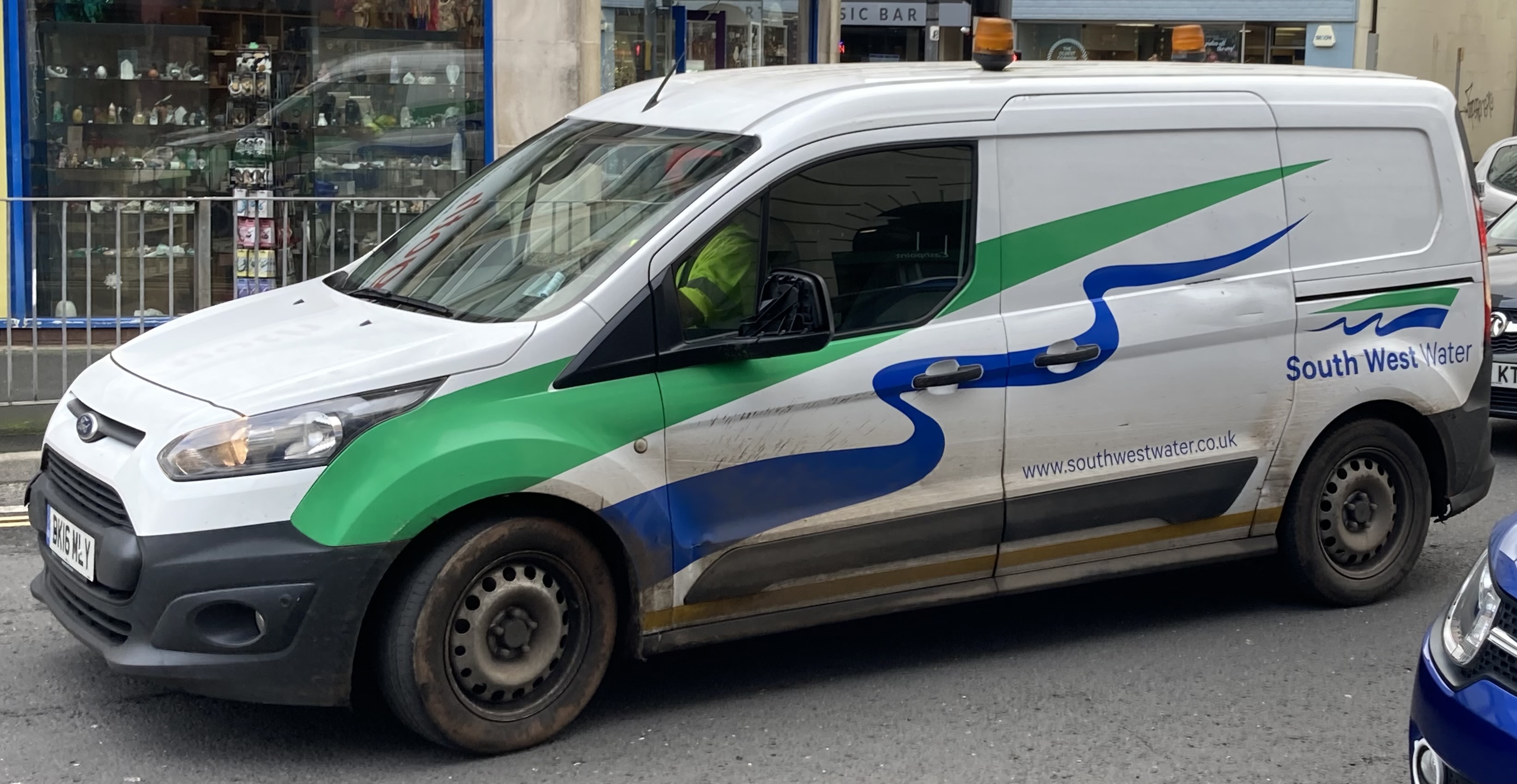 A South West Water van