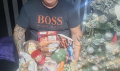 A Christmas dinner delivered to your door from local company