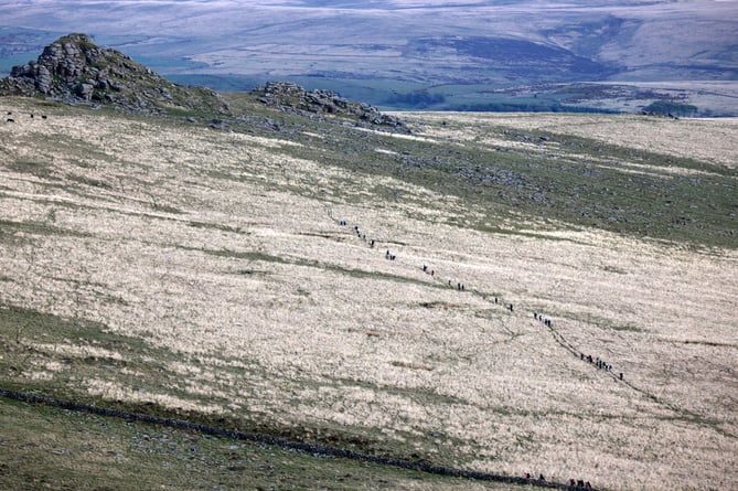 Young people on their Ten Tors expedition on Dartmoor
​

