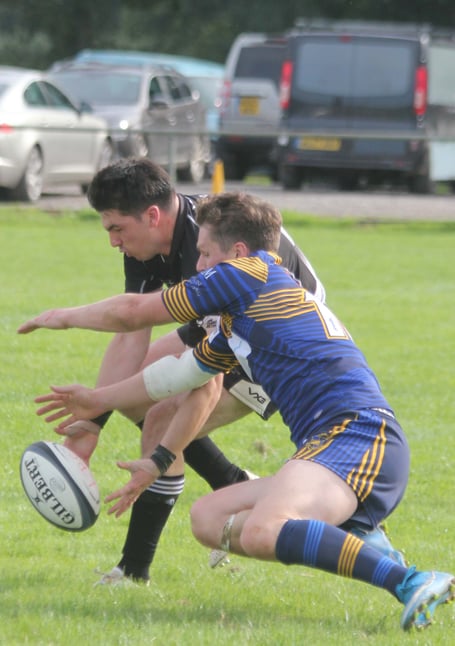 Full-back James Tucker (left) is back in the Launceston starting line-up for tomorrow's trip to Ivybridge (2.30pm).