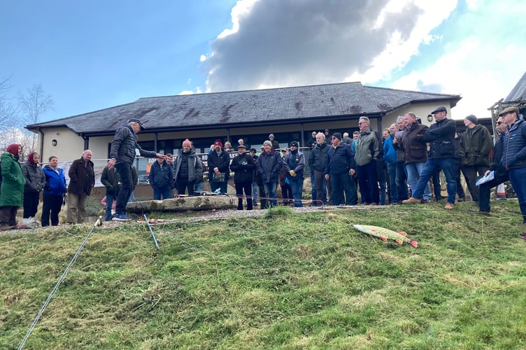 Visitors at a previous Fly Fair at Roadford