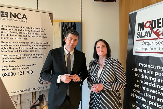 Wesminter Column with Scott Mann MP for North Cornwall