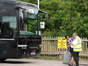 Buses to replace trains on important railway route next week