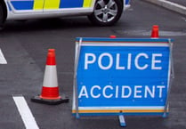 Motorist escapes serious injury after crash with HGV near Bodmin