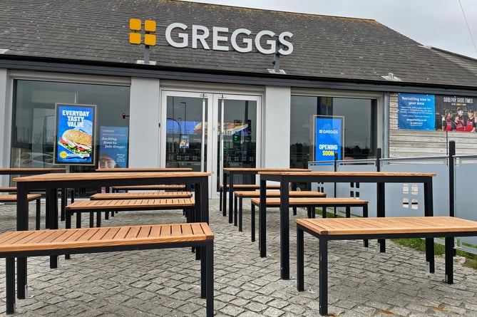 The new Greggs store in Saltash