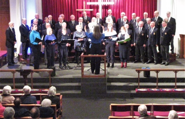 Launceston Male Voice Choir concert in aid of Turkey/Syria Earthquake Appeal          