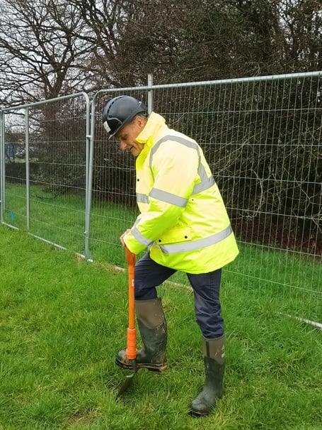 Mike Symonds, construction manager Bradworthy