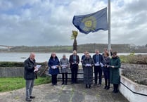 Torridge Council fly flag for Commonwealth Day