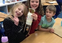 Harrowbarrow School took a trip to ‘outer space’