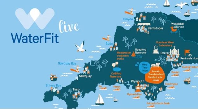 WaterFit Live map