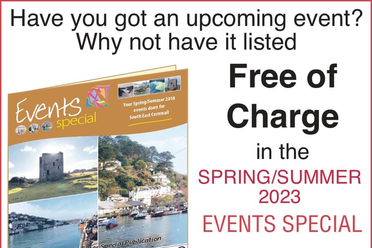 Get your event listed for free!