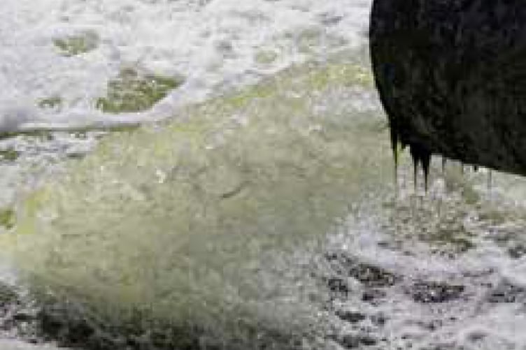 Sewage outfall.