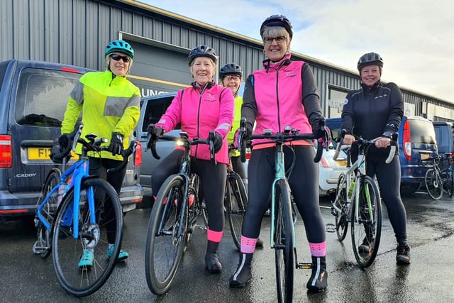 Cyclists on hunt in aid of hospice