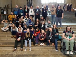 Cornwall Youth Council visit Parliament 