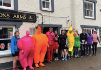 ‘Amazing’ response as runners bring splash of colour to town