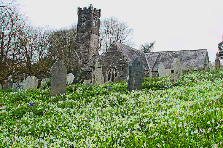 St Hugh’s graveyard, Quethiock