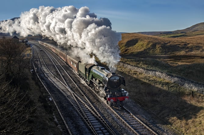 60104 locomotive Bleamoor  2018 December 2021 Flying Scotsman