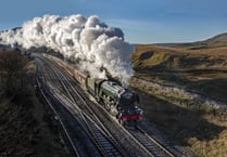 The exact times the Flying Scotsman will be going through Cornwall