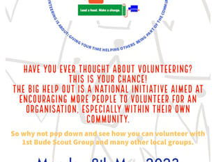 1st Bude Scout Group to hold showcasing event for The Big Help Out 