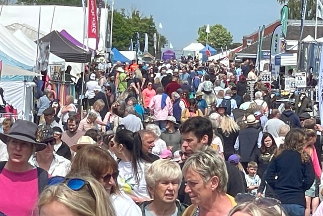 Huge crowds turned out for a sun-soaked Devon County Show
