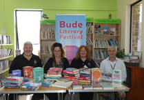 Bumper crowd for  this year’s Bude literary festival!