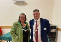 Chain of office handed over at Holsworthy mayor choosing ceremony 