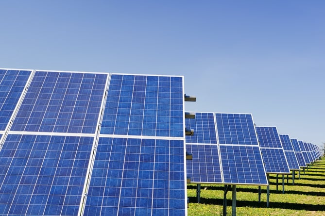 Green energy from solar panels