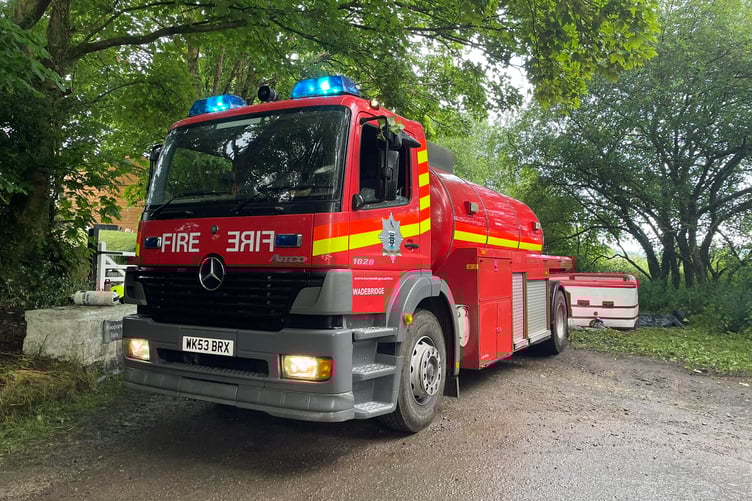 Wadebridge Community Fire Station's water carrier