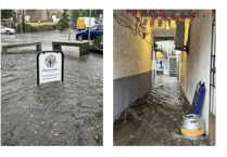 Bodmin businesses flooded as thunderstorms bring flash floods to town 