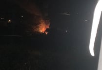 Late night Launceston blaze hits vehicles and industrial unit