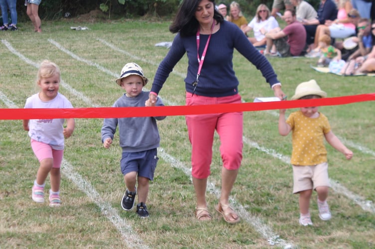 Mini sports day at St Petrocs