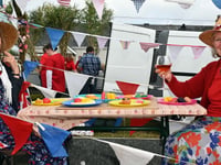Royalty dive under the sea at St Breward Carnival 