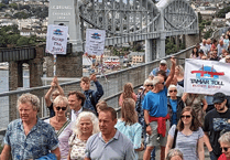 Protest against tolls on the River Tamar to be held this week