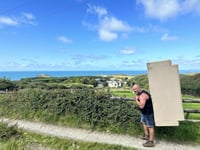 Veteran to carry sofa up Cornwall’s highest peak
