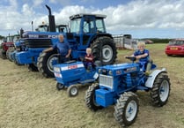 Ashwater Show: Following in their grandfather’s tractor tyres