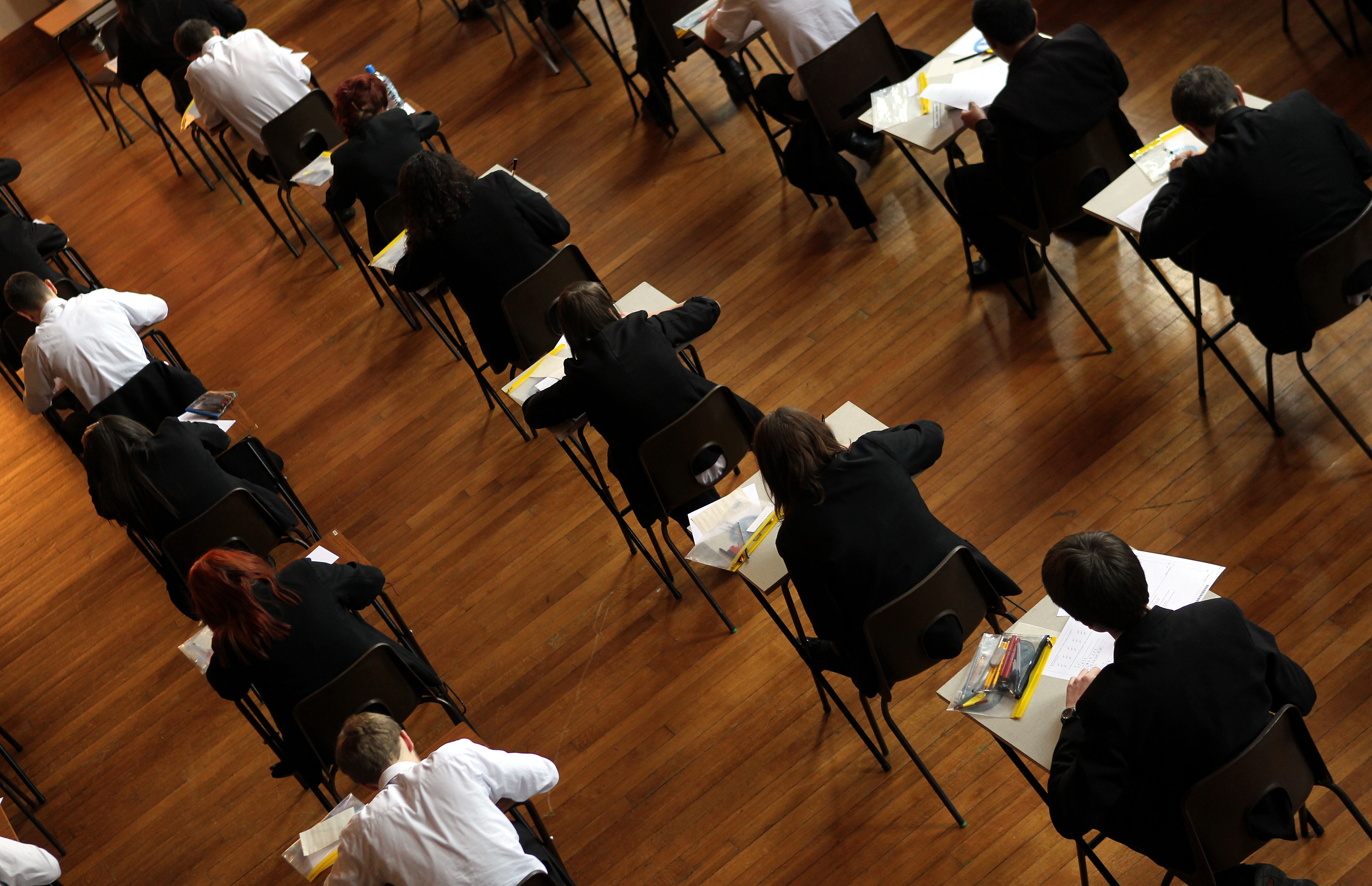 Tumbling number of high performing GCSE students in Cornwall