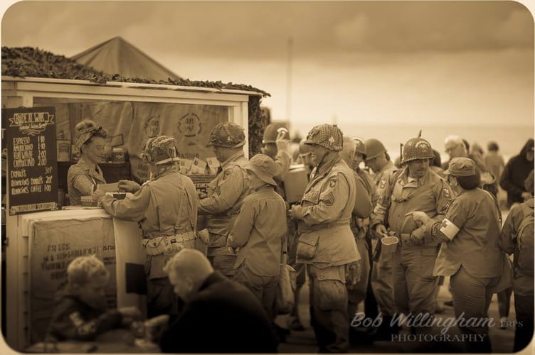 Like stepping back in time during last year's Bude at War event