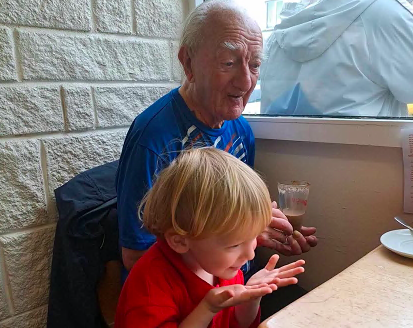 VIDEO: Cornish 92-year-old takes on charity zip-line