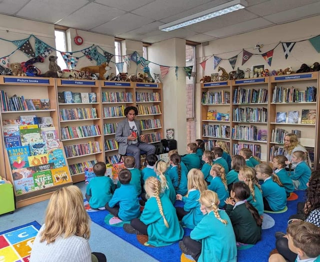 Children's Laureate inspires children at Launceston Library event