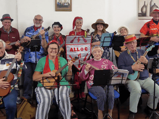 Toe tapping time for Holsworthy Friendship Group