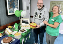 A 'latte' fun had by residents at Kernow House charity coffee morning 