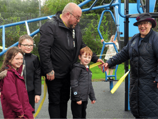 Callington gets brand new park equipment 